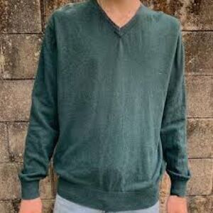 GAP Men's Forest V-Neck Sweater